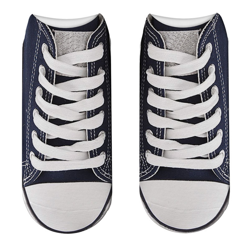 Unisex Canvas Shoes Printed Socks