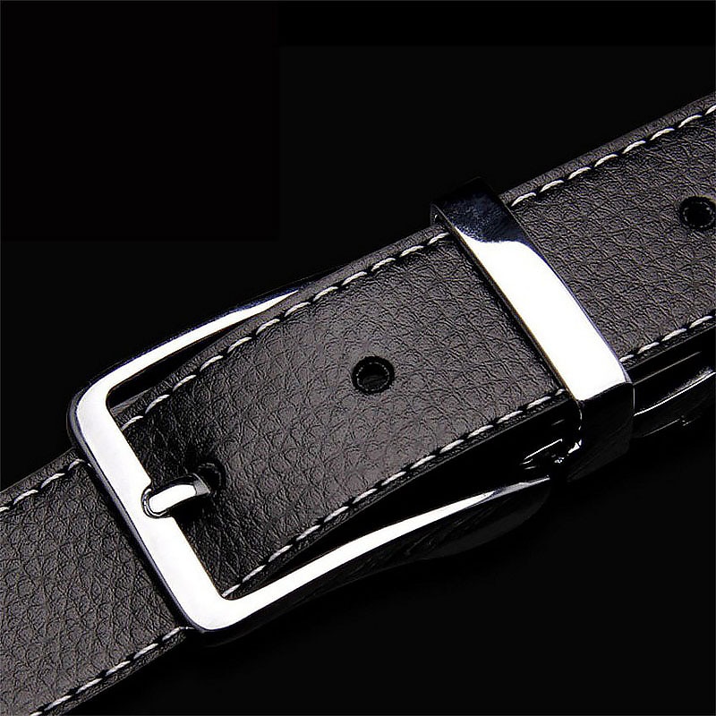 Men's Double-Sided Genuine Leather Belt
