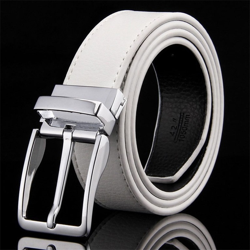 Men's Double-Sided Genuine Leather Belt