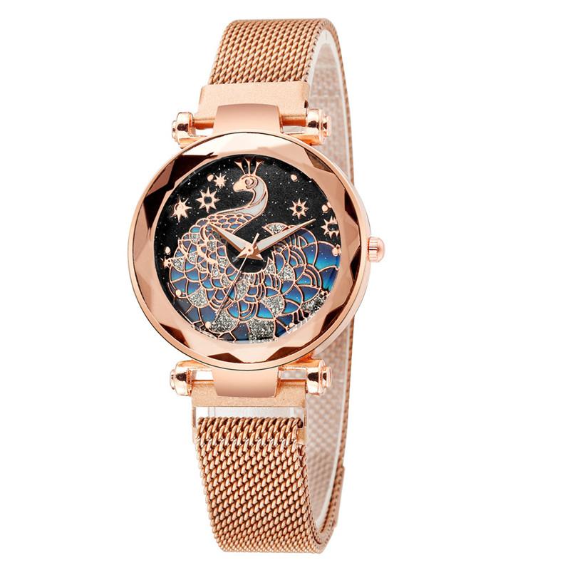 Women's Peacock Quartz Watches