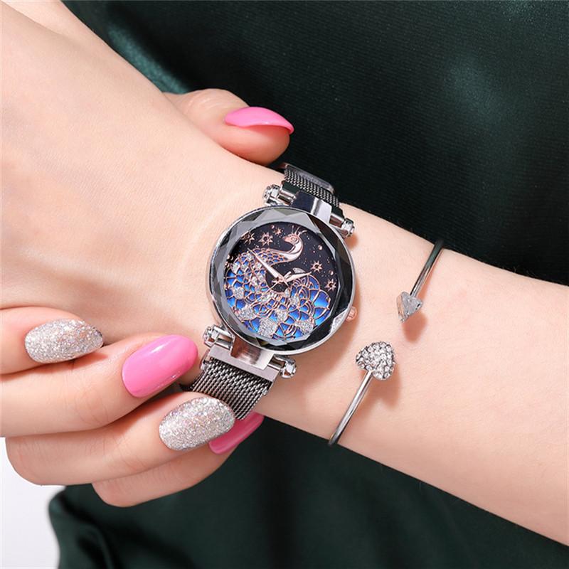 Women's Peacock Quartz Watches